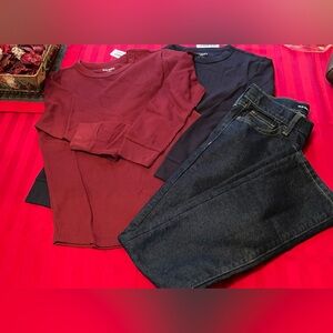 Bundle of old navy boys clothes size 10/12